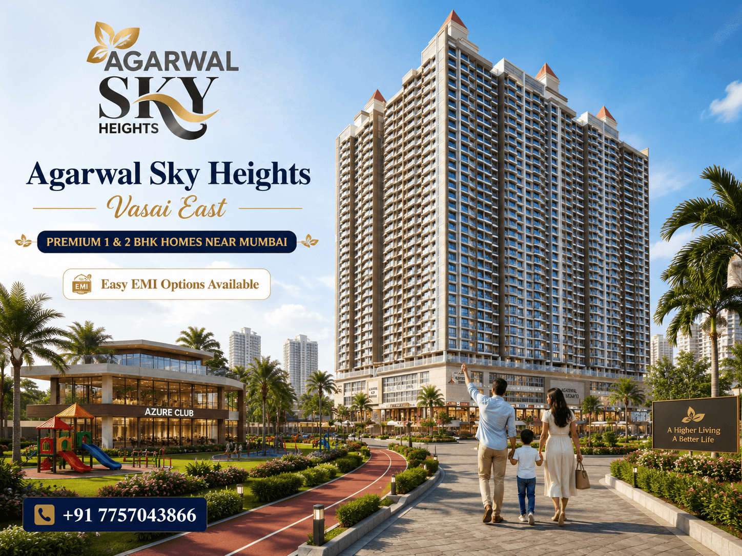 Agarwal Sky Heights Vasai East 1 & 2 BHK